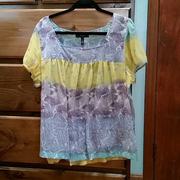 Pretty Sheer Jessica Simpson Top - Picture 1 of 4