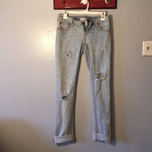 Flash Sale 🎉 Distressed Free People Jeans
