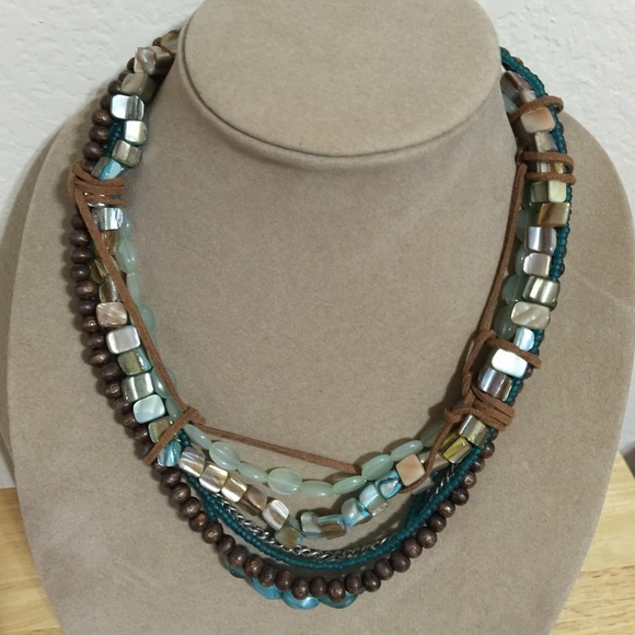 NEW Croft and Barrow Multi-Strand Necklace