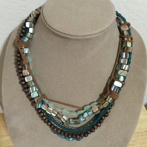 NEW Croft and Barrow Multi-Strand Necklace