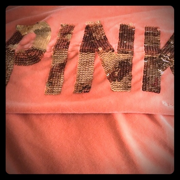 Victoria Secret PINK boyfriend velour style pant