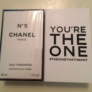 BRAND NEW SEALED IN BOX CHANEL #5 EAU PREMIERE 1.7