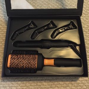 New in Box MINI Ceramic Curling Iron Styling Set