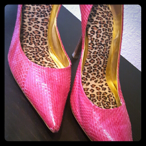 Pink Guess Heels