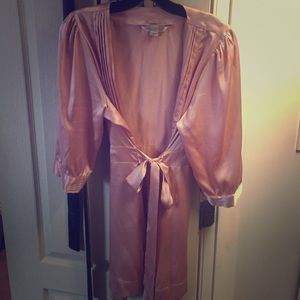 Satin Victoria's Secret Robe - pink