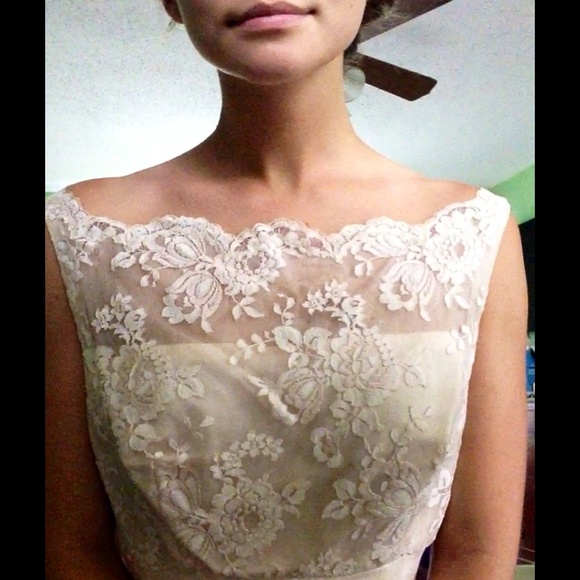HP!!! Vintage 1950s Audrey Hepburn lookalike dress - Picture 4 of 4
