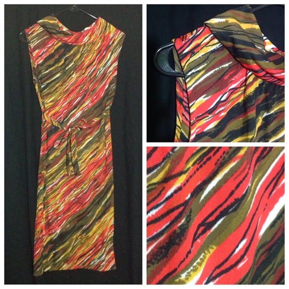 Vintage Dresses & Skirts - 60s/70s Saks Fifth Avenue sleeveless dress