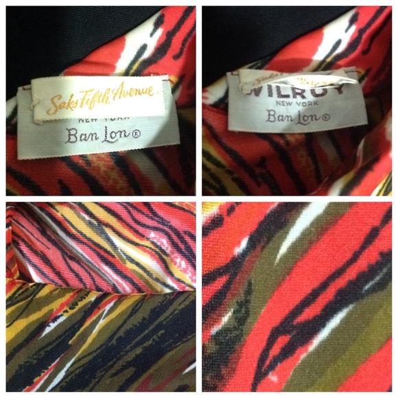 60s/70s Saks Fifth Avenue sleeveless dress - Picture 4 of 4