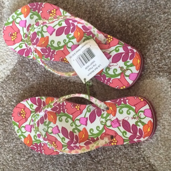 Vera Bradley flip flops