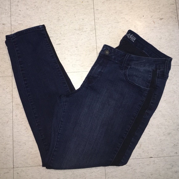 🚨Sale🚨Rockstar Tuxedo Stripe Jean