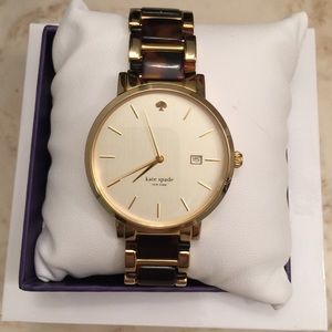 REDUCED! Kate Spade Gramercy Tortoise/GoldWatch