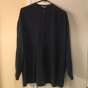 Navy Vince Blouse