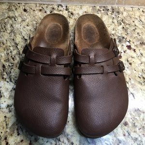Birks clogs ladies 9 men's 7