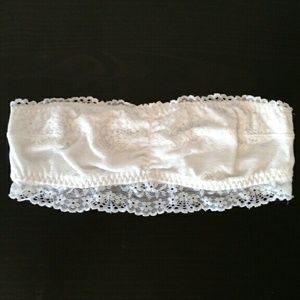 GH White Lace Bandeau