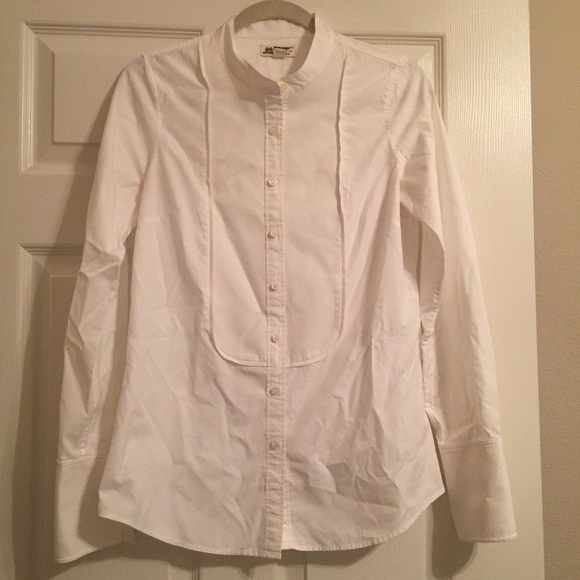 White J. Crew button down blouse.