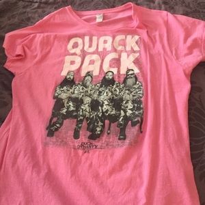 Pink Duck Dynasty shirt