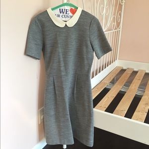 J Crew Peter Pan collar dress