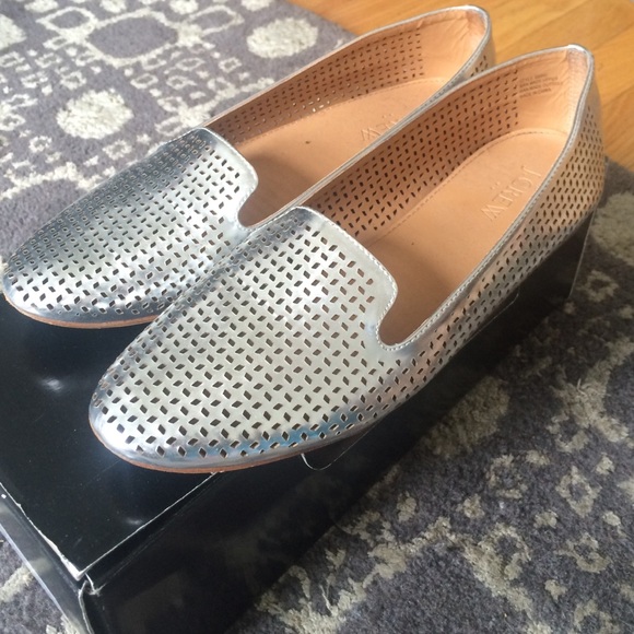 Worn once Jcrew metallic flats