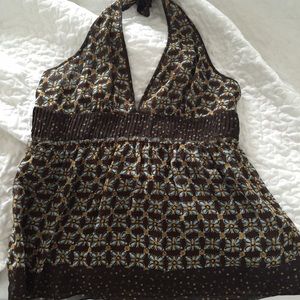 J. Crew Silk Halter, Size 4