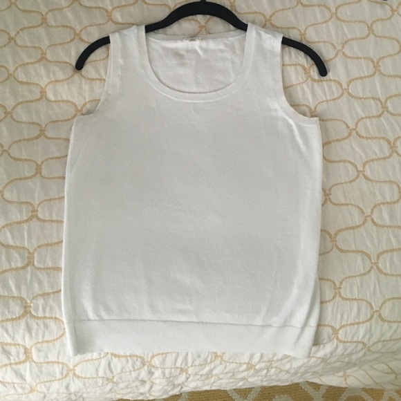 *Talbots knit tank top