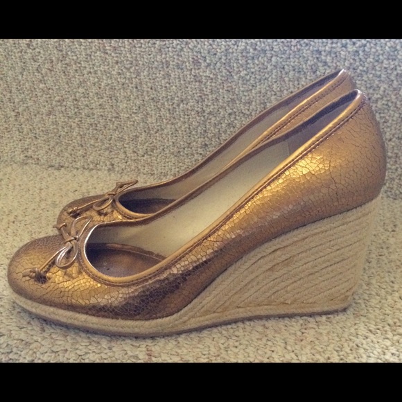Coach wedges size 9.5