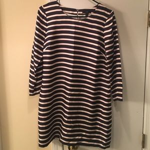 J. Crew Long Sleeve Silk Dress