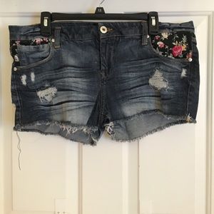 Jean shorts
