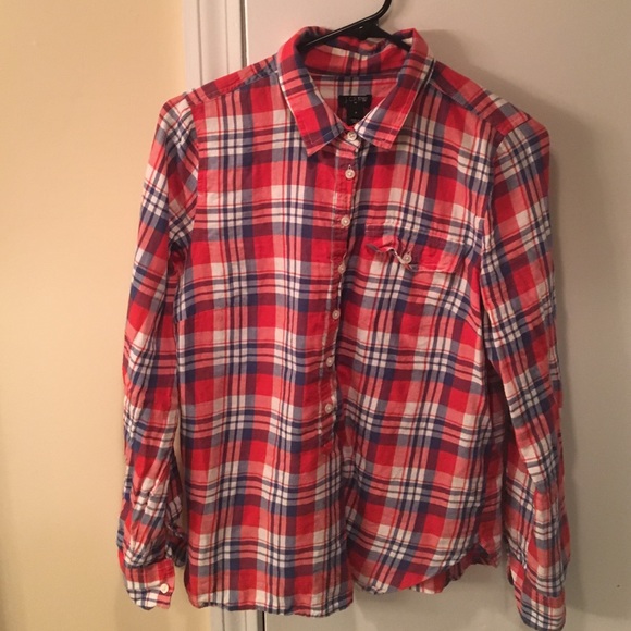 J. Crew Plaid Knit