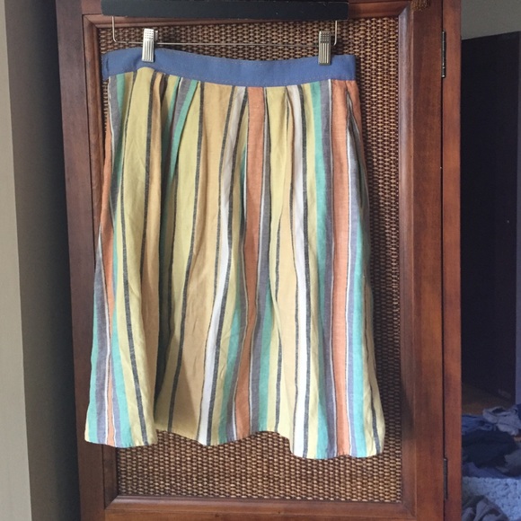 Striped skirt