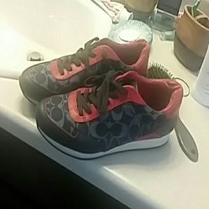 Coach sneakers only been used three times