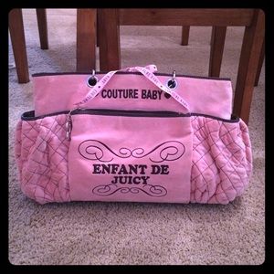 Pre-loved Juicy Couture baby bag