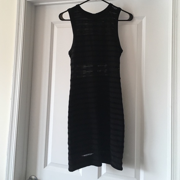 NWT Silence + Noise black bodycon dress
