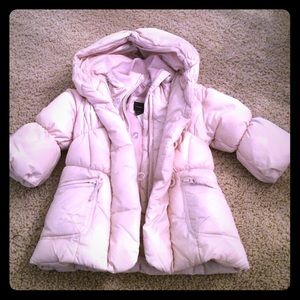 Brand new Baby Gap winter coat, baby girl, 6-12mo