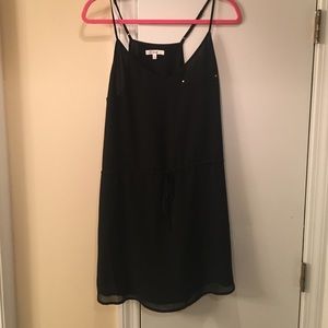 Sheer Black Dress with Lining