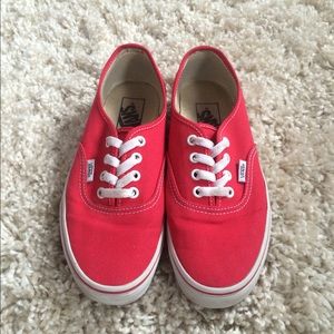 Red Vans
