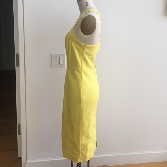 Yellow racer back dress - Picture 2 of 3