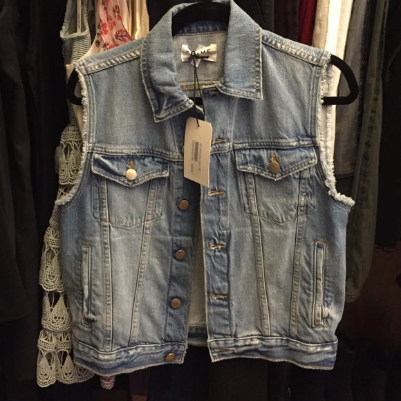 Brand new FRAME denim vest