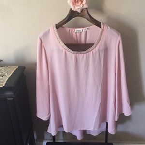 Pink blouse