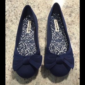 Navy Blue Flats