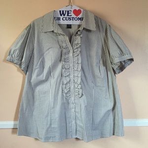 Plus Size Button Down