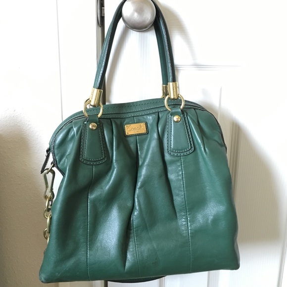 Green Coach Purse