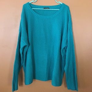 Turquoise sweater