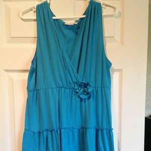 Turquoise dress