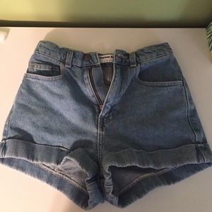 brand new American Apparel high waisted shorts