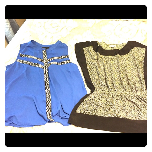 2 work blouse bundle