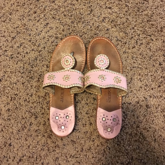Pink Jack Roger sandal