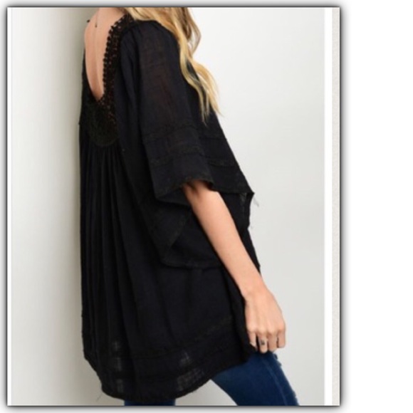 💥CLEARANCE SALE! Oversized Plus Size Boho Top - Picture 2 of 2