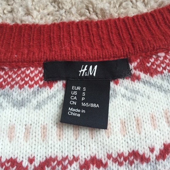 H&M stripe cardigan sweater - Picture 2 of 3