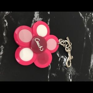 Coach Flower Bag Charm