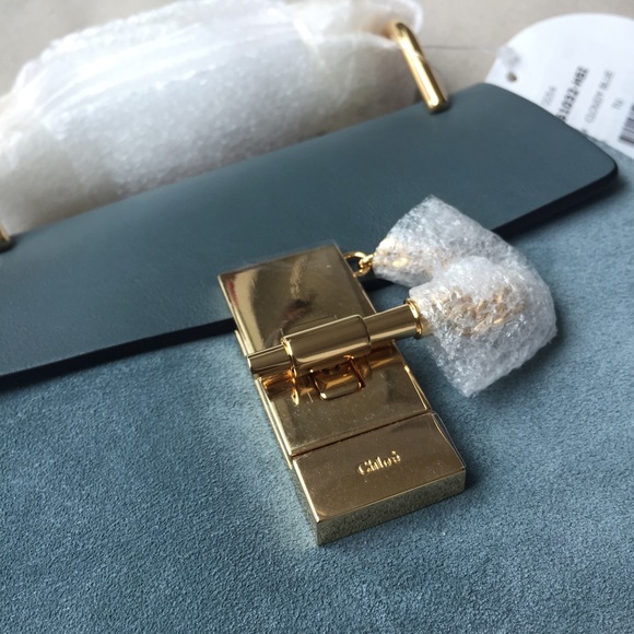 🎉🎉🎉SOLD🎉🎉🎉Chloe mini drew bag in cloudy blue - Picture 2 of 3